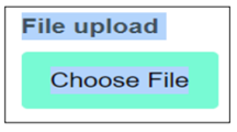 A screenshot of the file upload button for DFSQ pre-release files