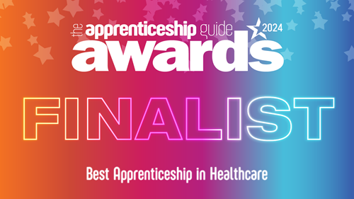 Finalist for Best Apprenticeship in Healthcare graphic